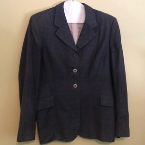 Charcoal Gray Grand Prix show coat